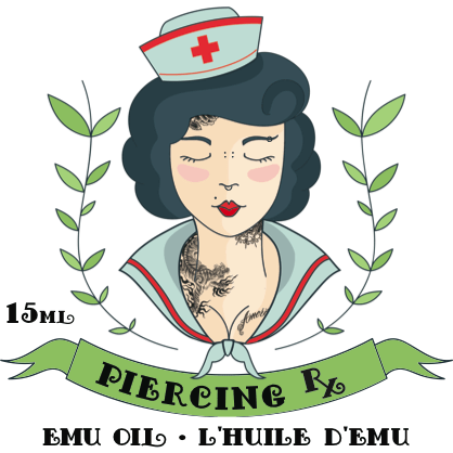 Piercing Rx Emu Oil - Steri-Studio Tattoo Supply Montreal fourniture de tatouage
