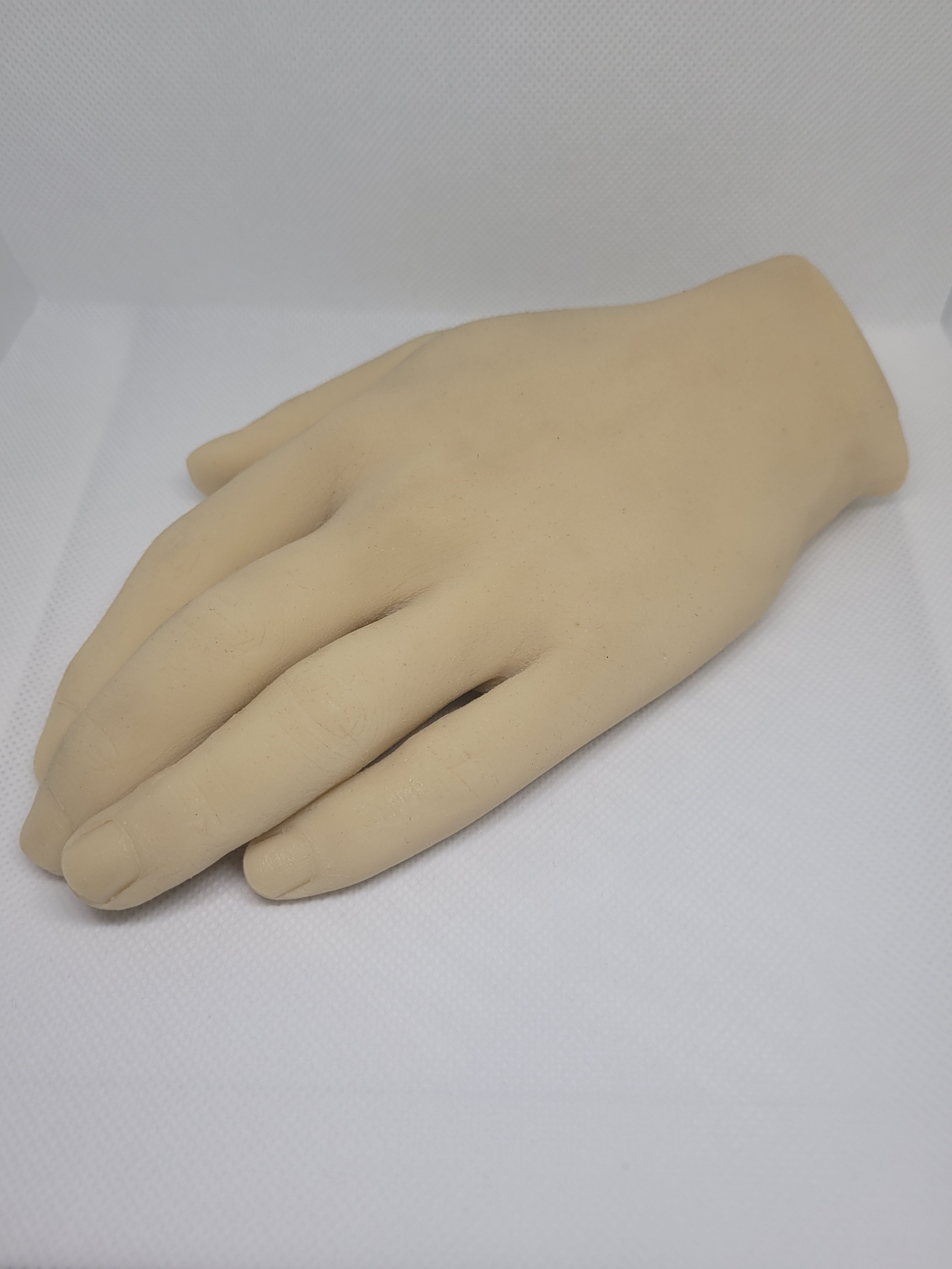 Silicone hand